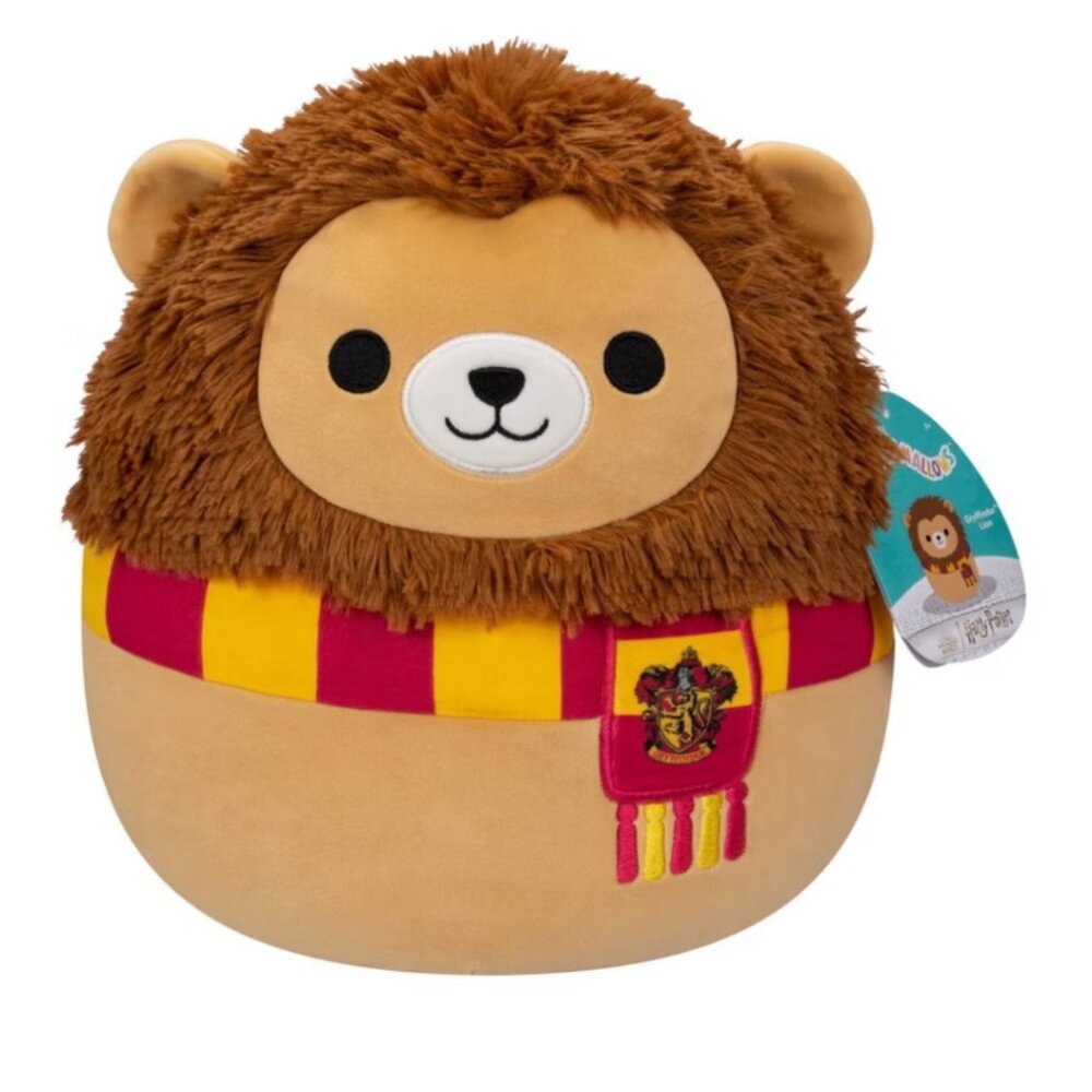 Squishmallows‎ Harry Potter 10" Gryffindor Lion Plush Toy NEW WITH TAG